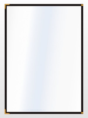 Protège-menus américain pour A3